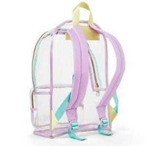 NWT NEW Stoney Clover Lane x Target Transparent Backpack Clear Lavender